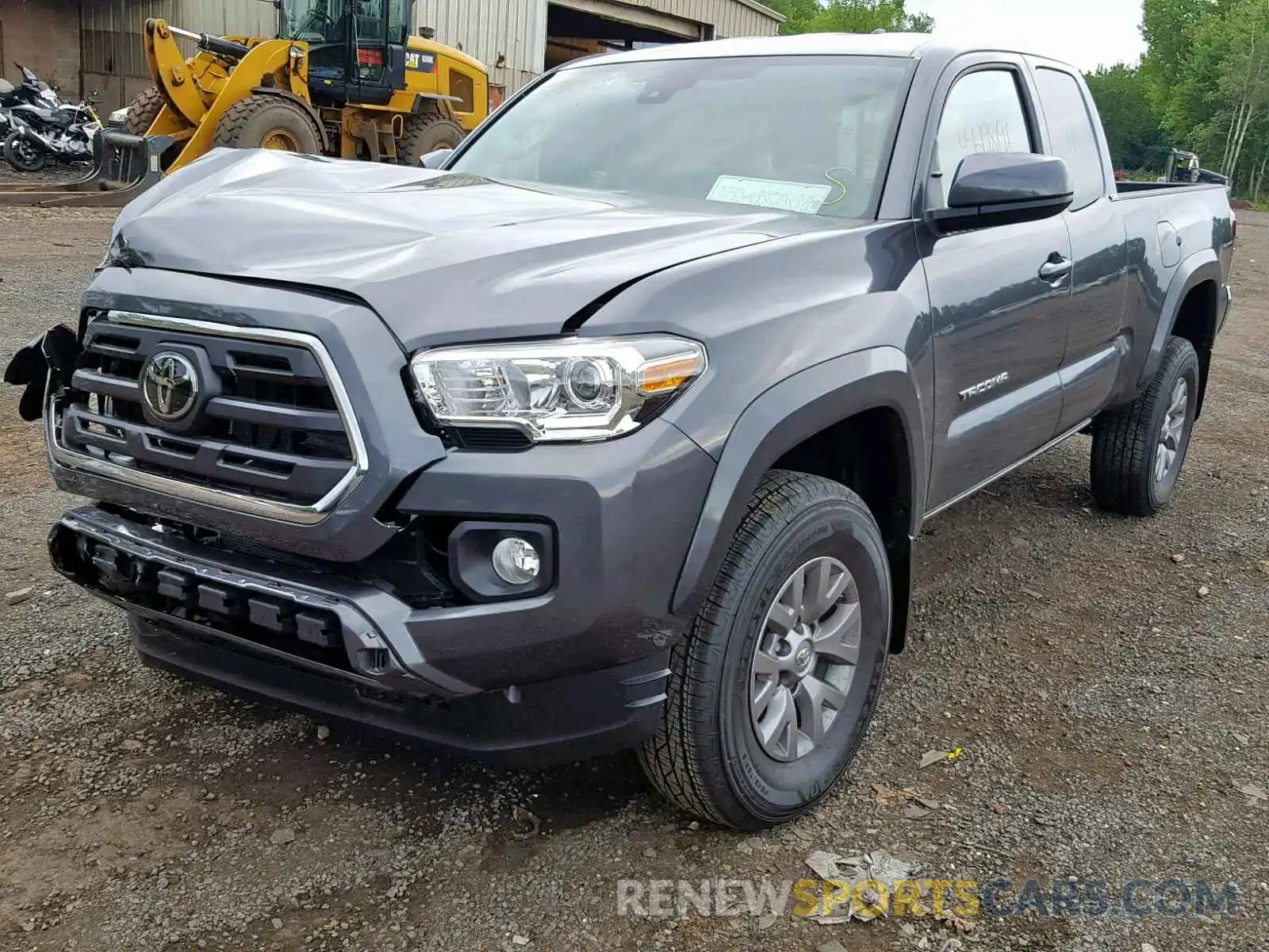 2 Photograph of a damaged car 5TFSZ5AN1KX202720 TOYOTA TACOMA ACC 2019