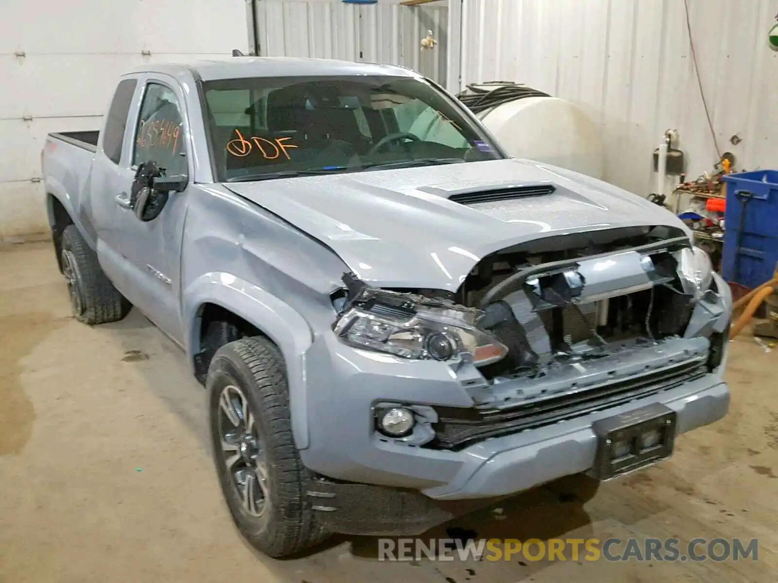 1 Photograph of a damaged car 5TFSZ5AN3KX178551 TOYOTA TACOMA ACC 2019