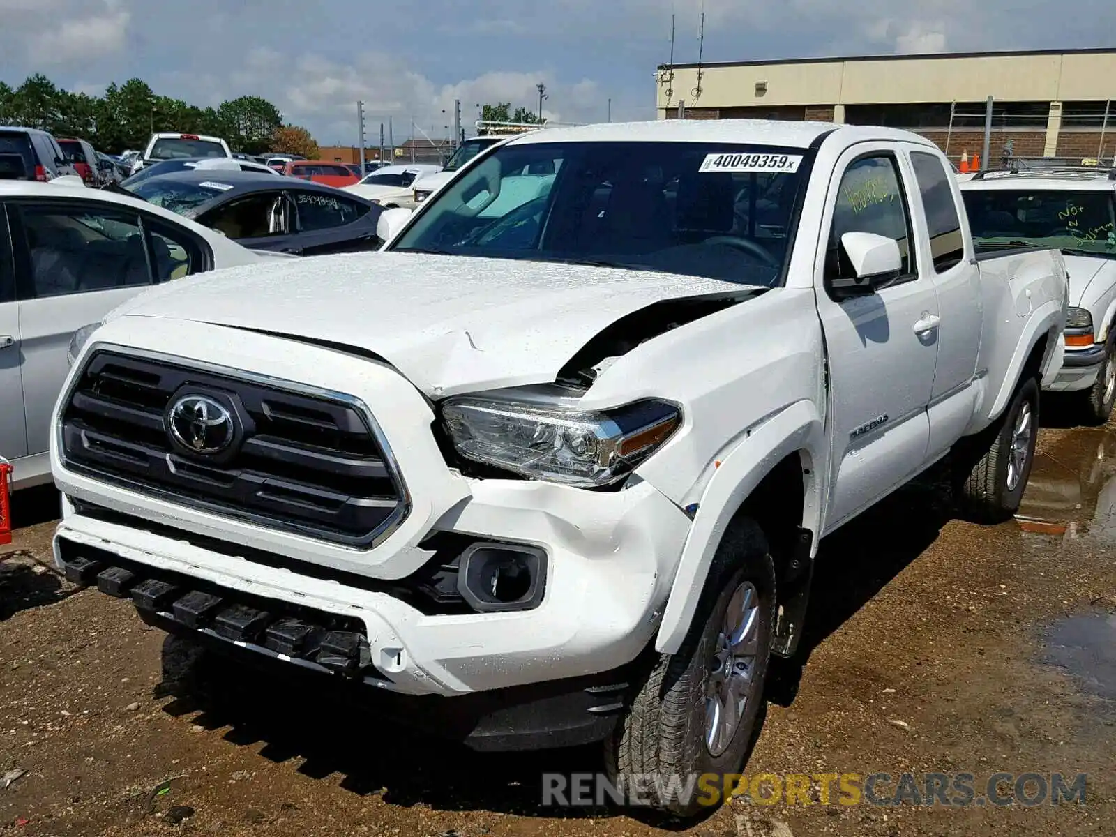 2 Photograph of a damaged car 5TFSZ5AN5KX170712 TOYOTA TACOMA ACC 2019