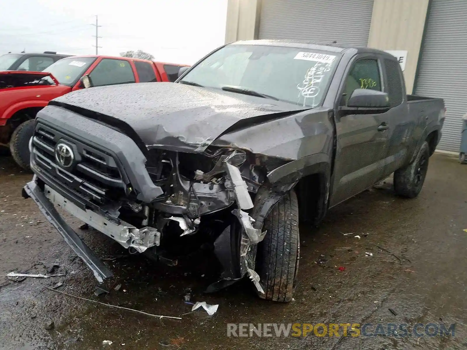 2 Photograph of a damaged car 5TFSZ5ANXKX189837 TOYOTA TACOMA ACC 2019