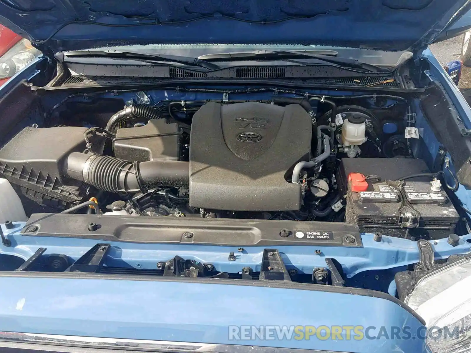 7 Photograph of a damaged car 3TMAZ5CN0KM095710 TOYOTA TACOMA DOU 2019