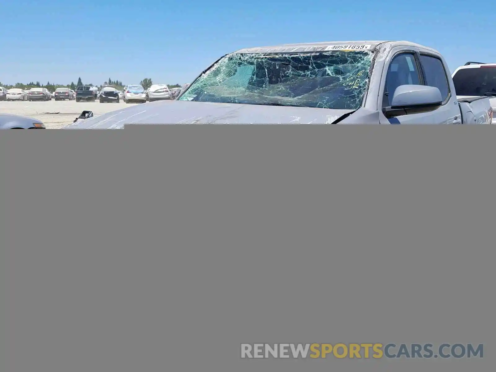 2 Photograph of a damaged car 3TMAZ5CN1KM100719 TOYOTA TACOMA DOU 2019