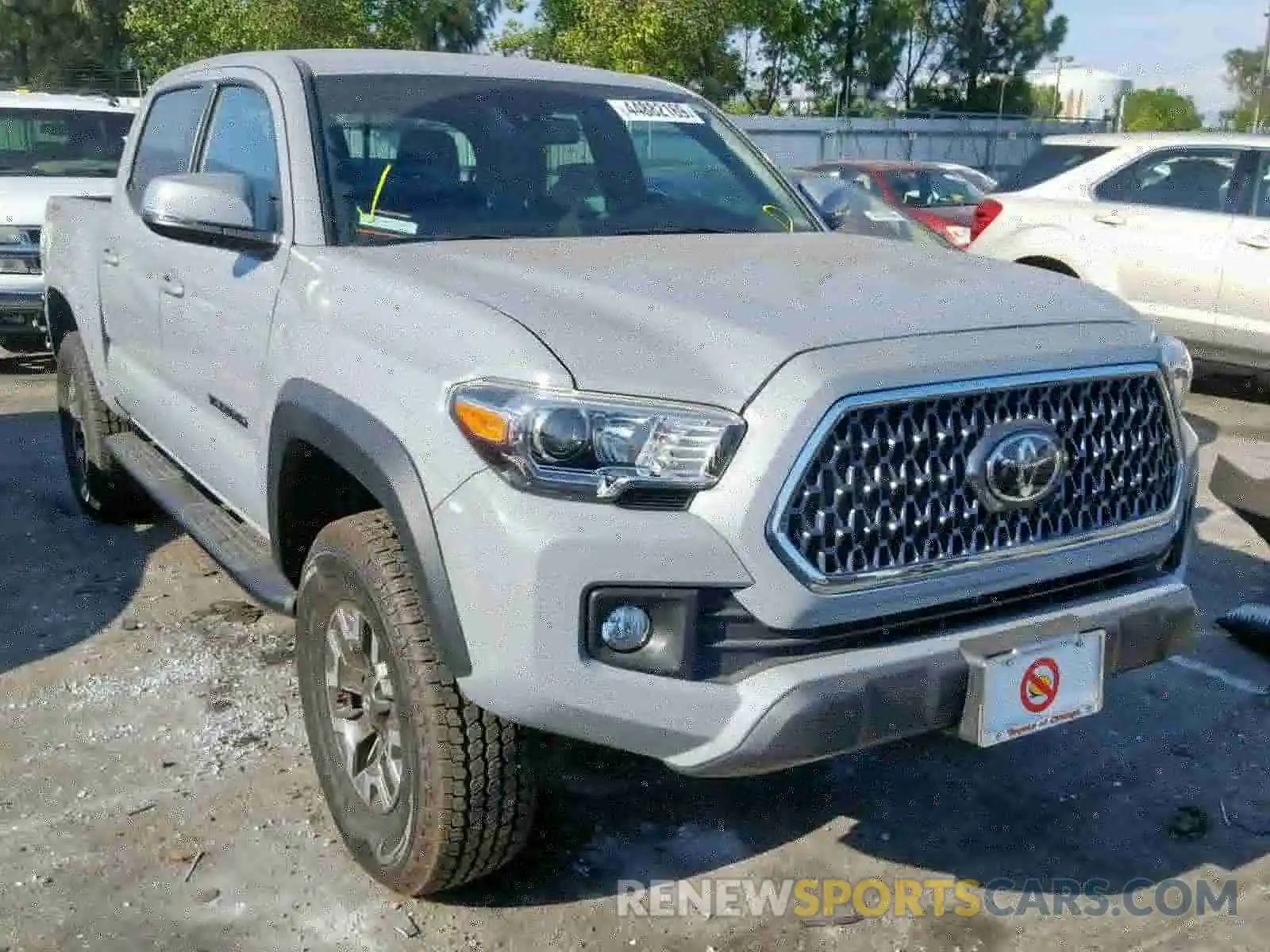 1 Photograph of a damaged car 3TMAZ5CN3KM104853 TOYOTA TACOMA DOU 2019