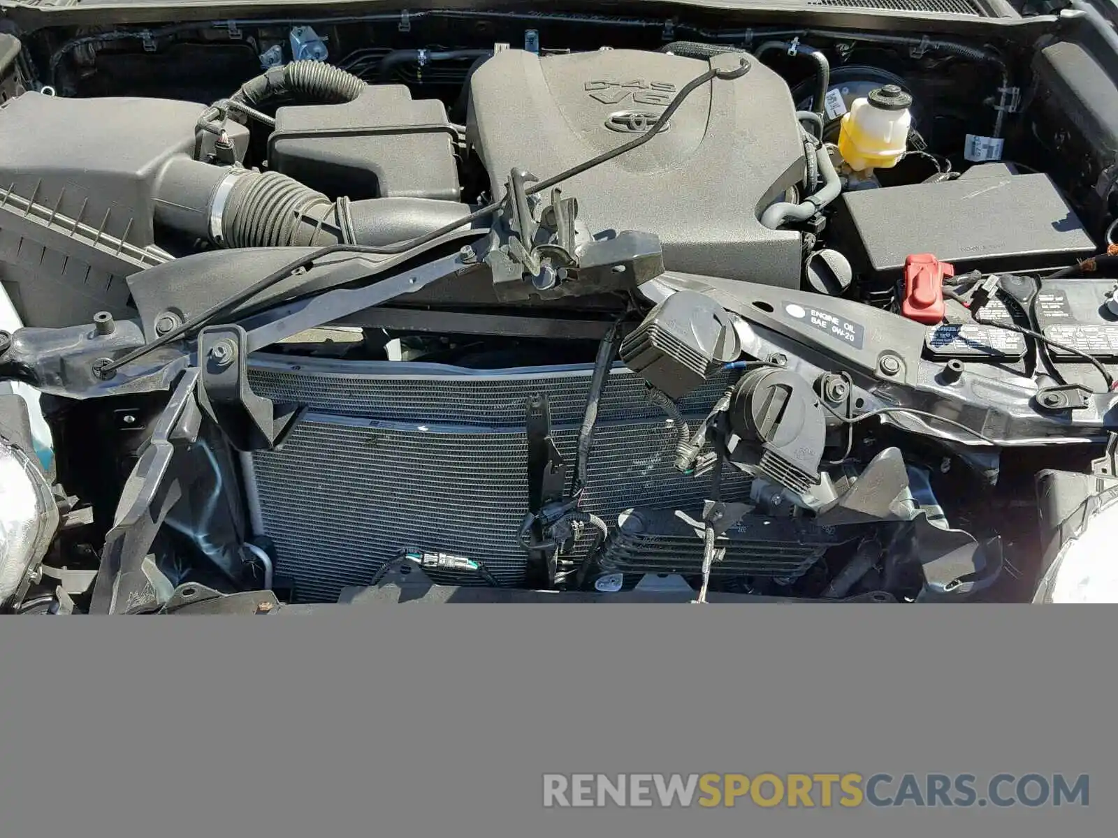 7 Photograph of a damaged car 3TMAZ5CN4KM083897 TOYOTA TACOMA DOU 2019