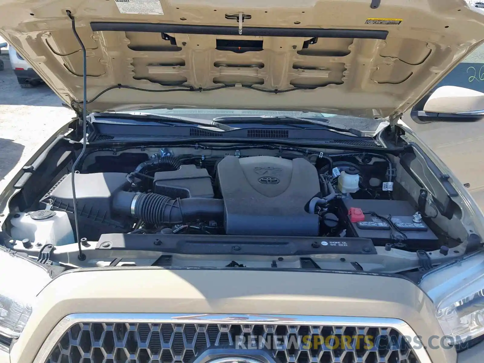 7 Photograph of a damaged car 3TMAZ5CN6KM085148 TOYOTA TACOMA DOU 2019