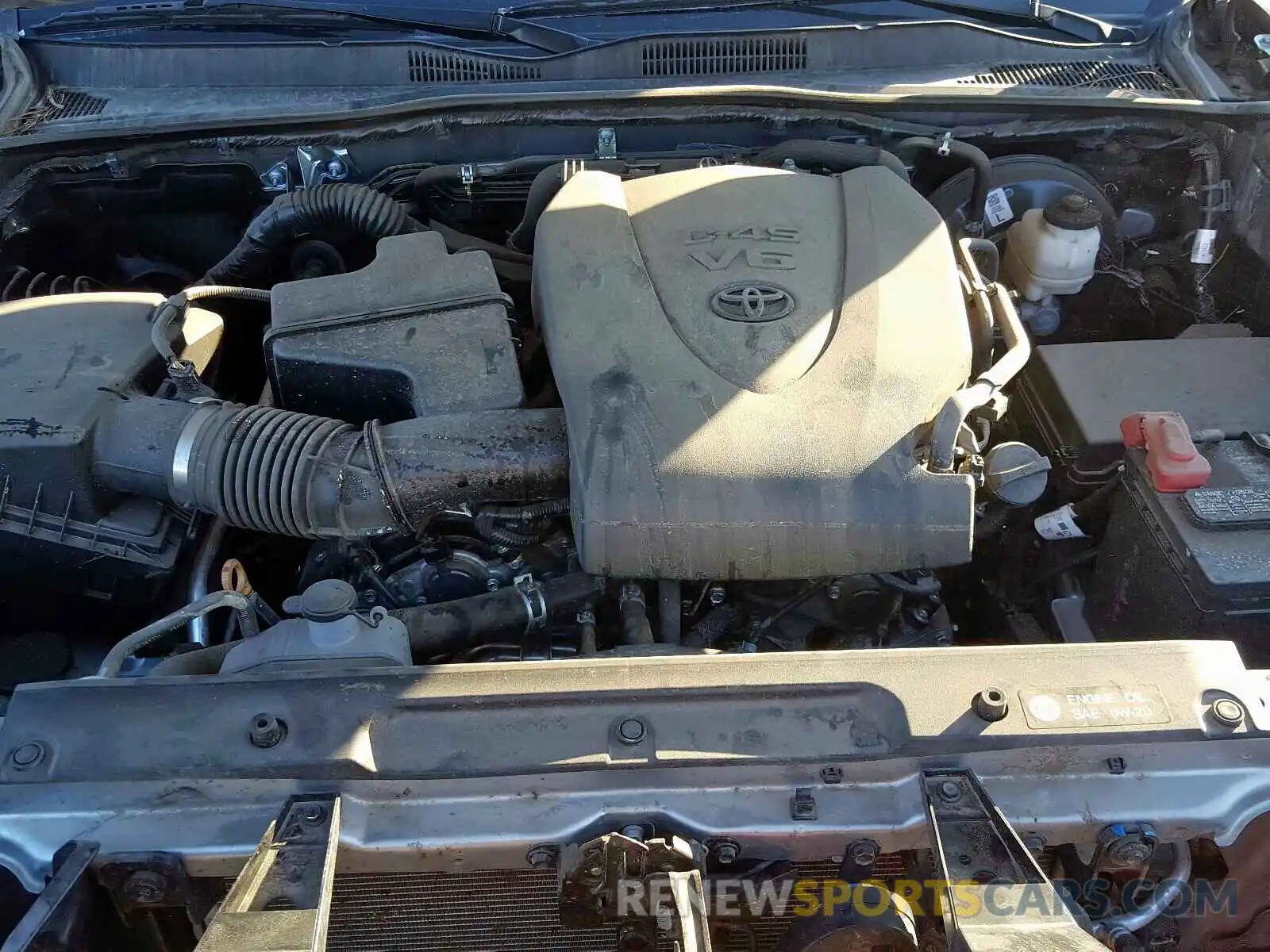 7 Photograph of a damaged car 3TMAZ5CN6KM096425 TOYOTA TACOMA DOU 2019