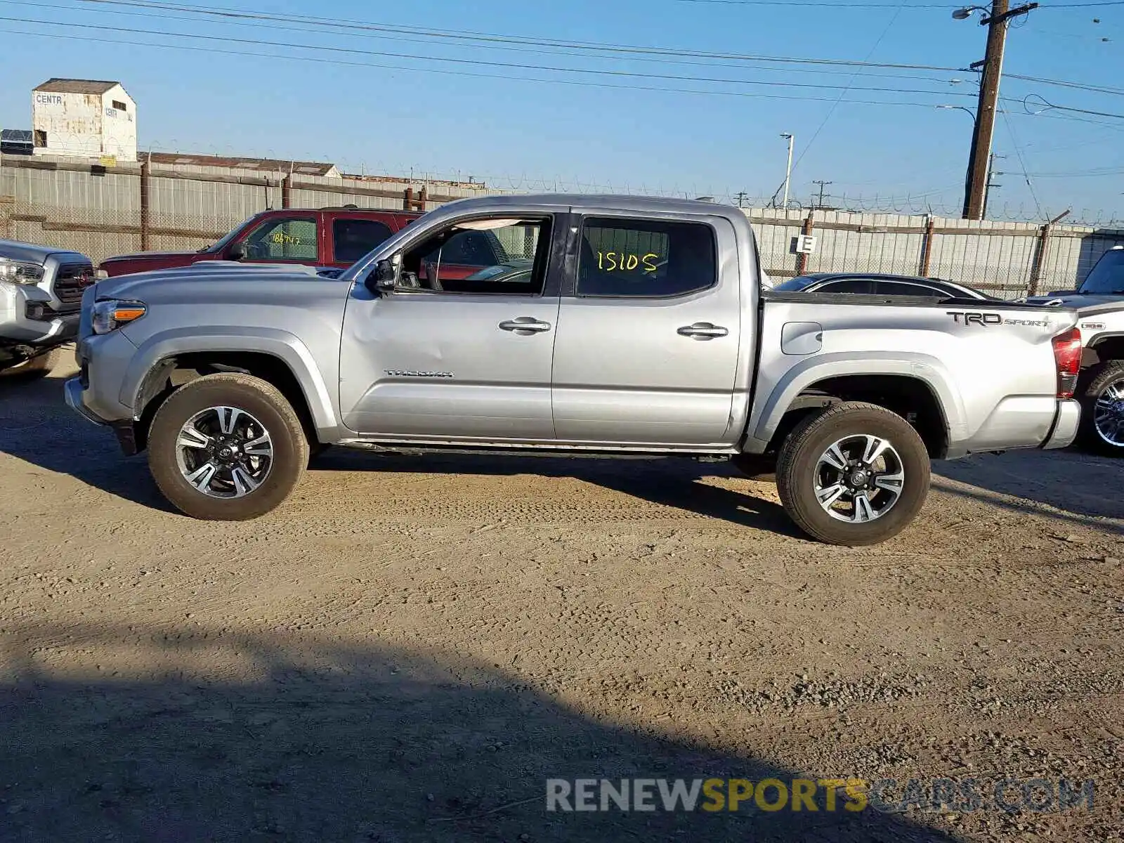 9 Фотография поврежденного автомобиля 3TMAZ5CN6KM096425 TOYOTA TACOMA DOU 2019