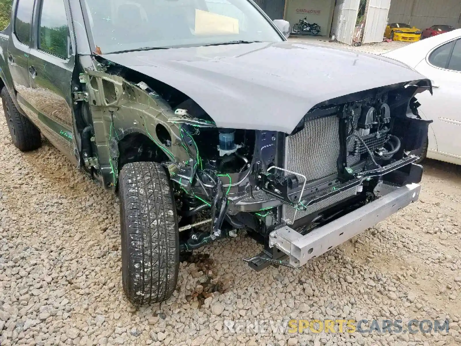 9 Photograph of a damaged car 3TMAZ5CN8KM094529 TOYOTA TACOMA DOU 2019