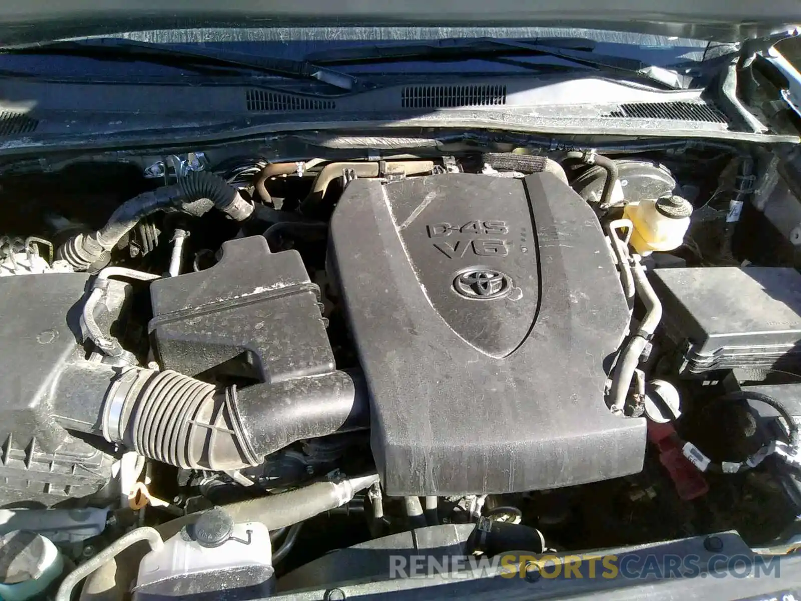 7 Photograph of a damaged car 3TMAZ5CN9KM090618 TOYOTA TACOMA DOU 2019