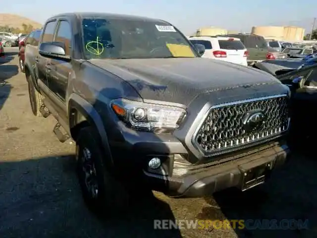 1 Photograph of a damaged car 3TMAZ5CNXKM086884 TOYOTA TACOMA DOU 2019