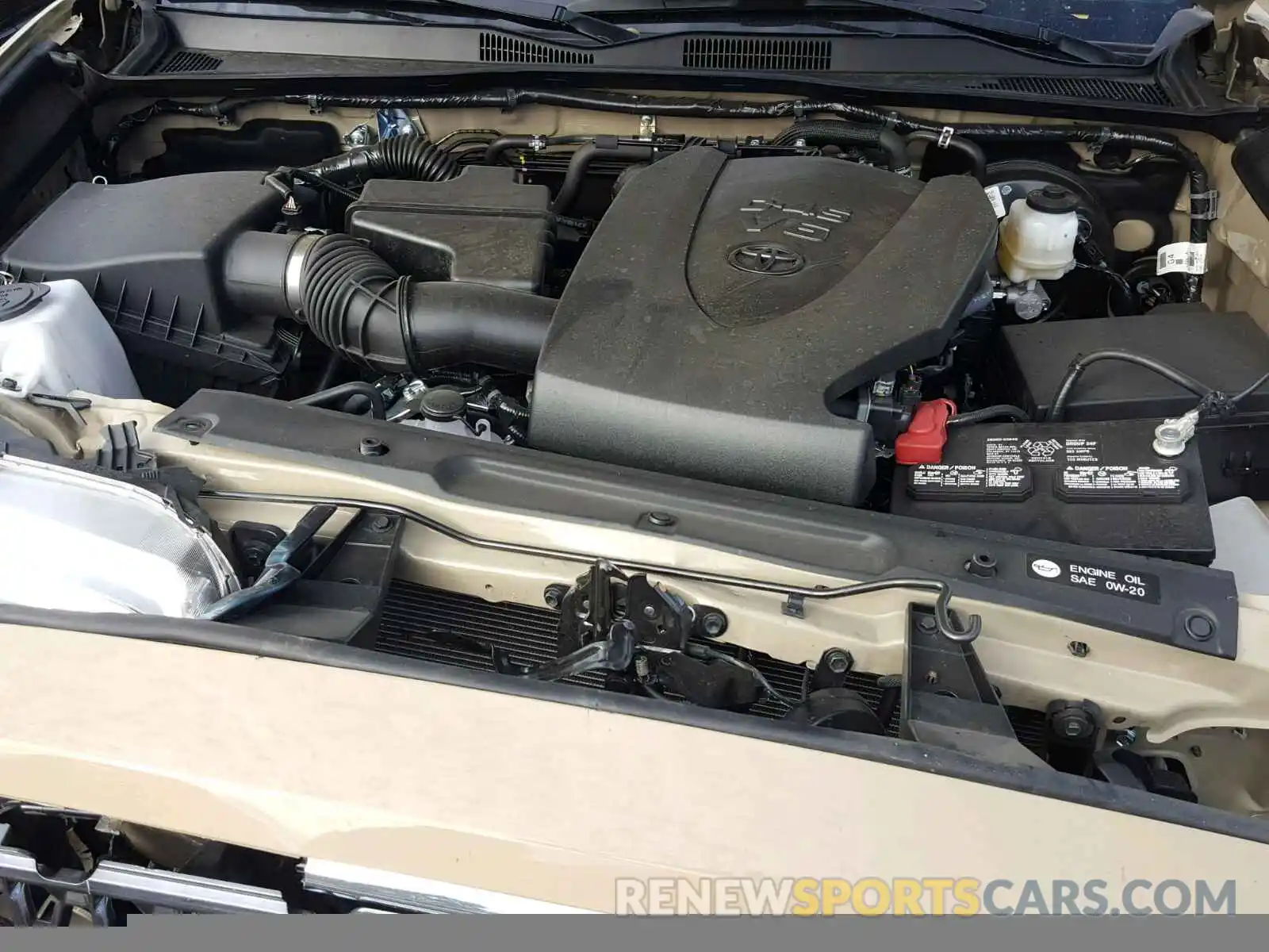 7 Photograph of a damaged car 3TMBZ5DN4KM017627 TOYOTA TACOMA DOU 2019