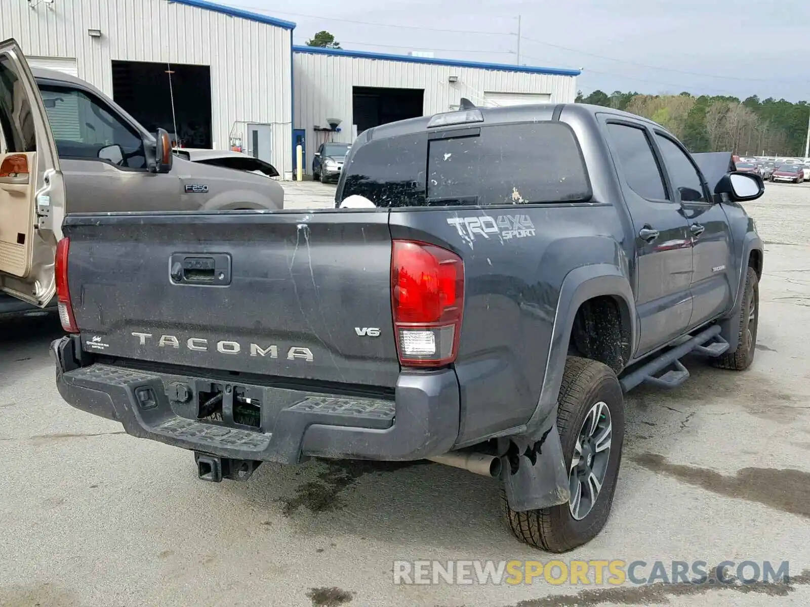 4 Photograph of a damaged car 3TMCZ5AN0KM203206 TOYOTA TACOMA DOU 2019