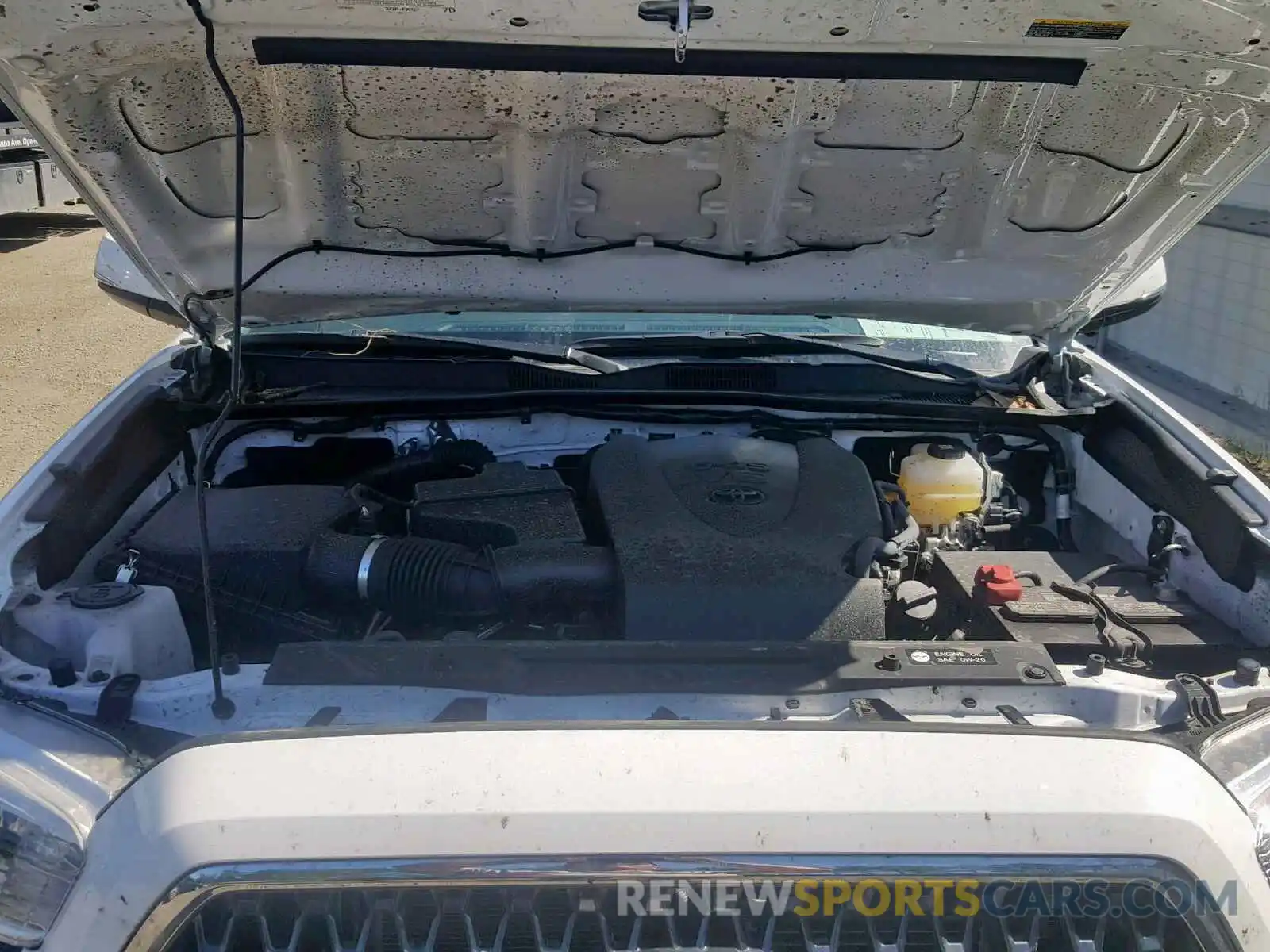 7 Photograph of a damaged car 3TMCZ5AN0KM262871 TOYOTA TACOMA DOU 2019