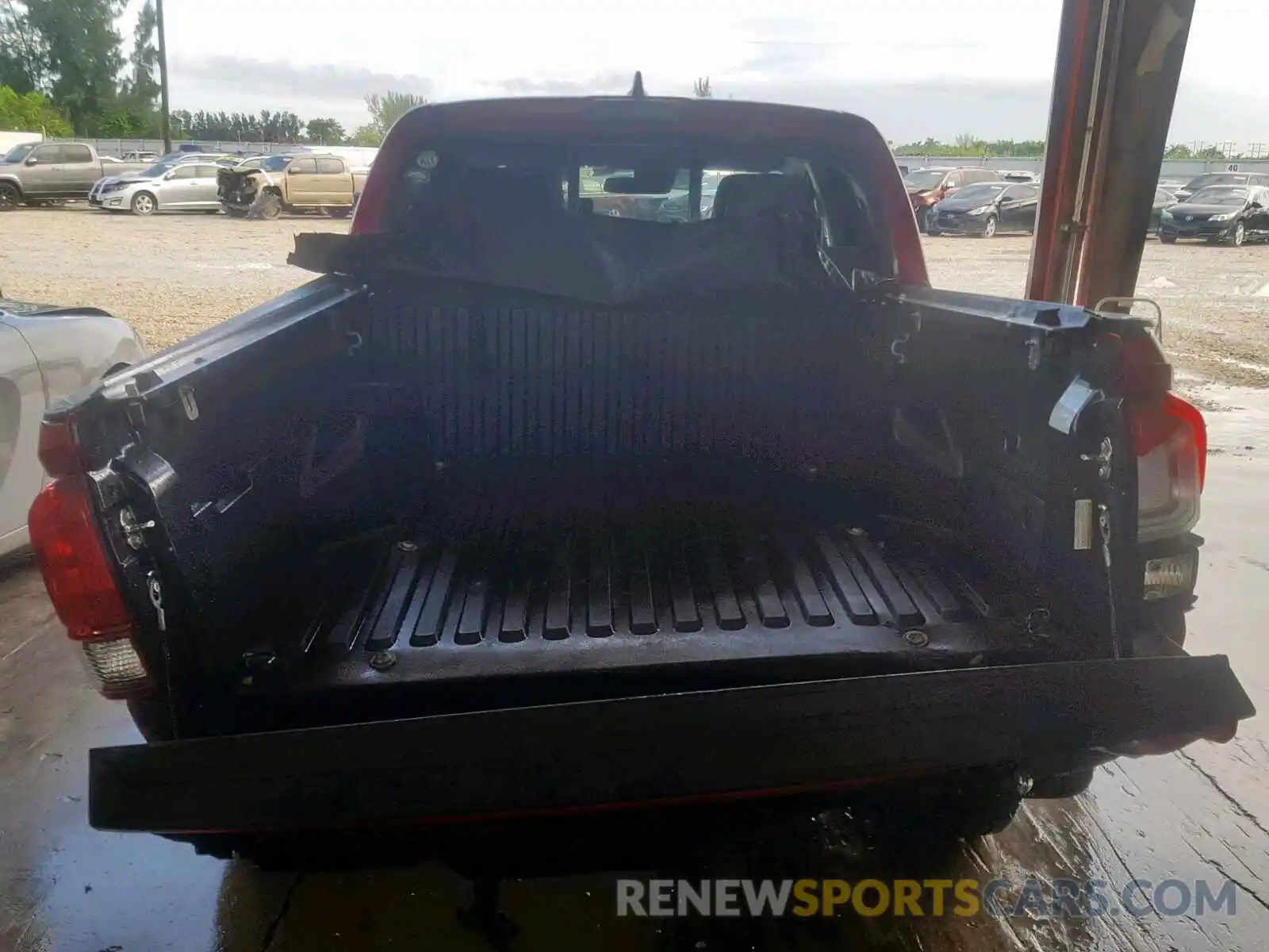 9 Photograph of a damaged car 3TMCZ5AN1KM215042 TOYOTA TACOMA DOU 2019