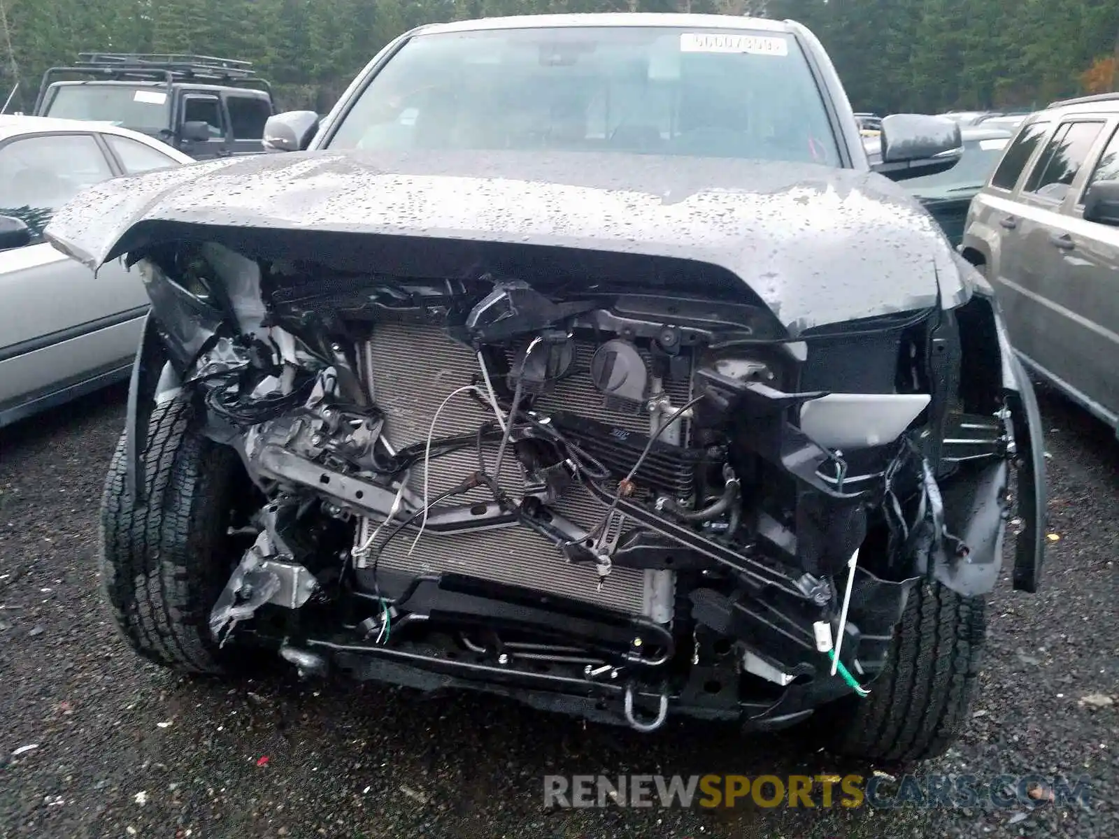 9 Photograph of a damaged car 3TMCZ5AN1KM228969 TOYOTA TACOMA DOU 2019