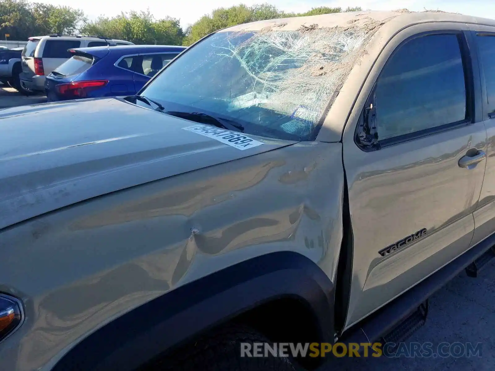 9 Photograph of a damaged car 3TMCZ5AN1KM256903 TOYOTA TACOMA DOU 2019