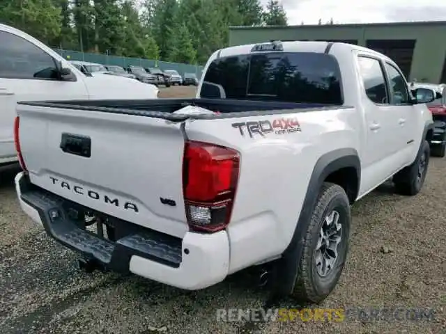 4 Photograph of a damaged car 3TMCZ5AN1KM266153 TOYOTA TACOMA DOU 2019