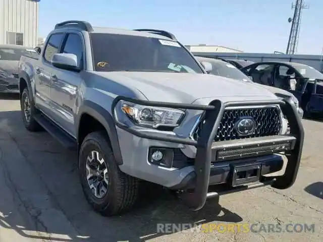 1 Photograph of a damaged car 3TMCZ5AN1KM272955 TOYOTA TACOMA DOU 2019