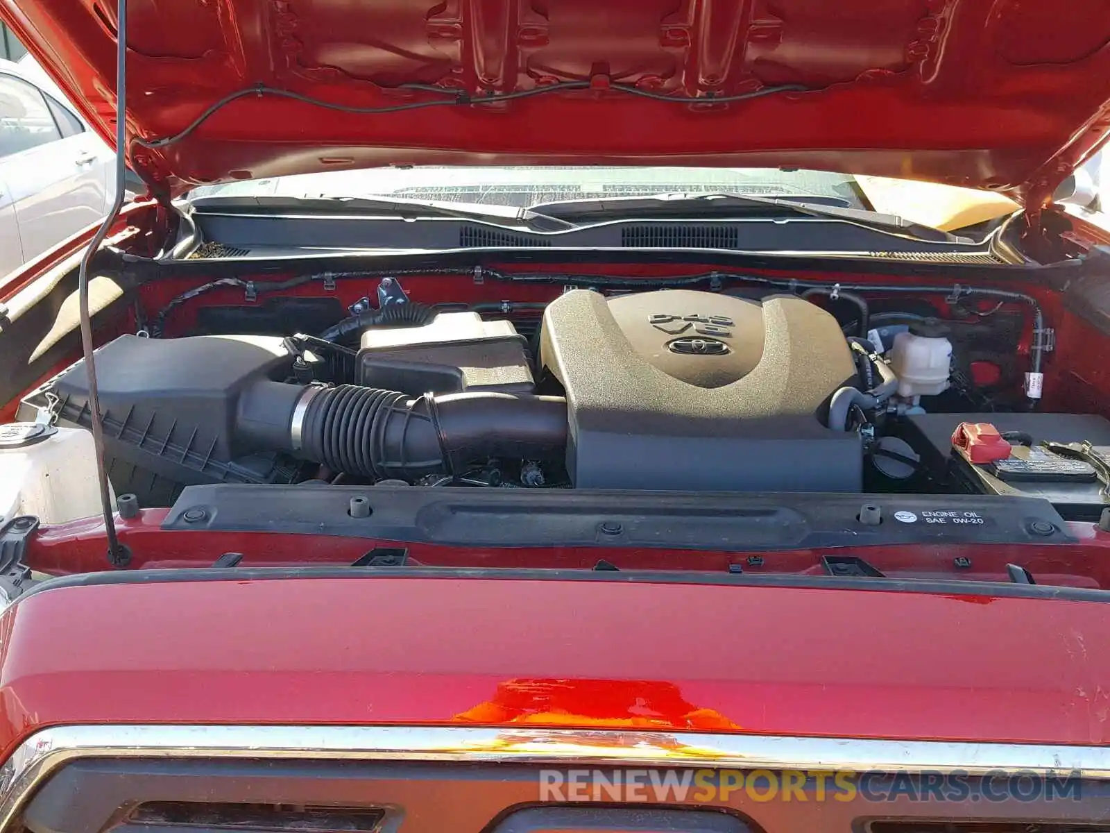 7 Photograph of a damaged car 3TMCZ5AN2KM212652 TOYOTA TACOMA DOU 2019