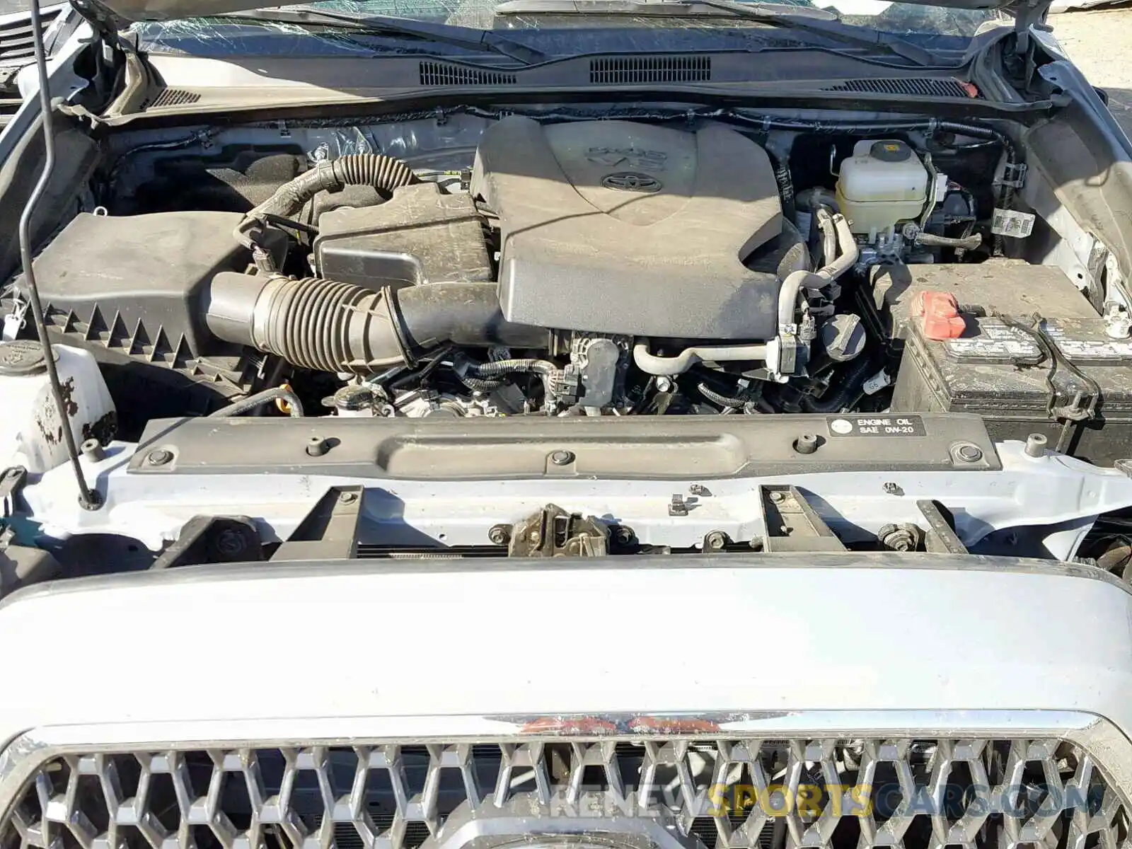 7 Photograph of a damaged car 3TMCZ5AN3KM282676 TOYOTA TACOMA DOU 2019