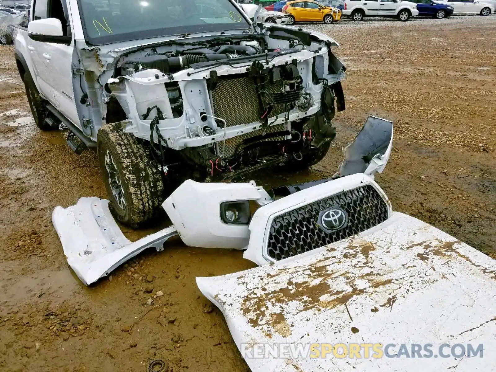 9 Photograph of a damaged car 3TMCZ5AN4KM202916 TOYOTA TACOMA DOU 2019