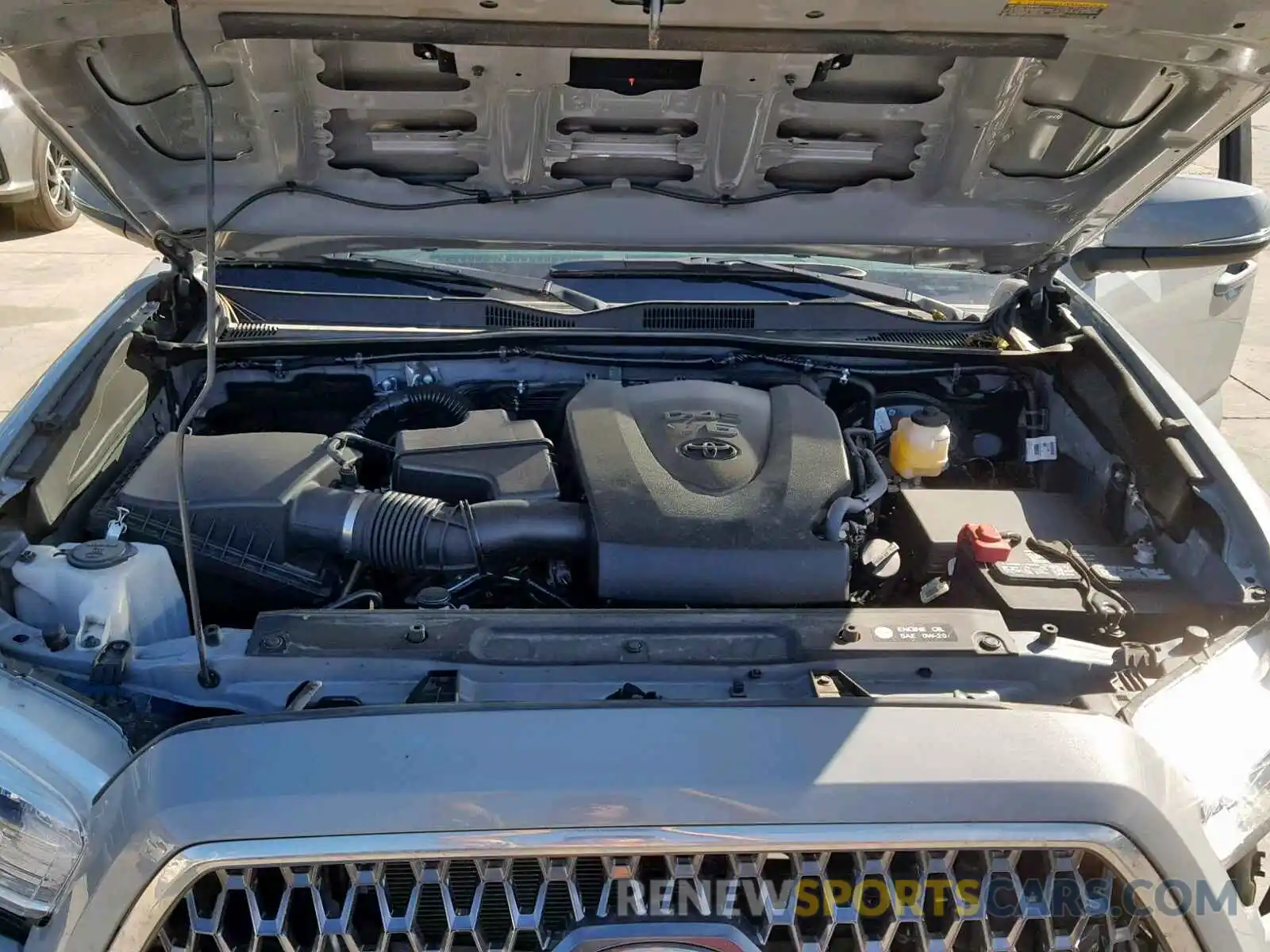 7 Photograph of a damaged car 3TMCZ5AN4KM221742 TOYOTA TACOMA DOU 2019