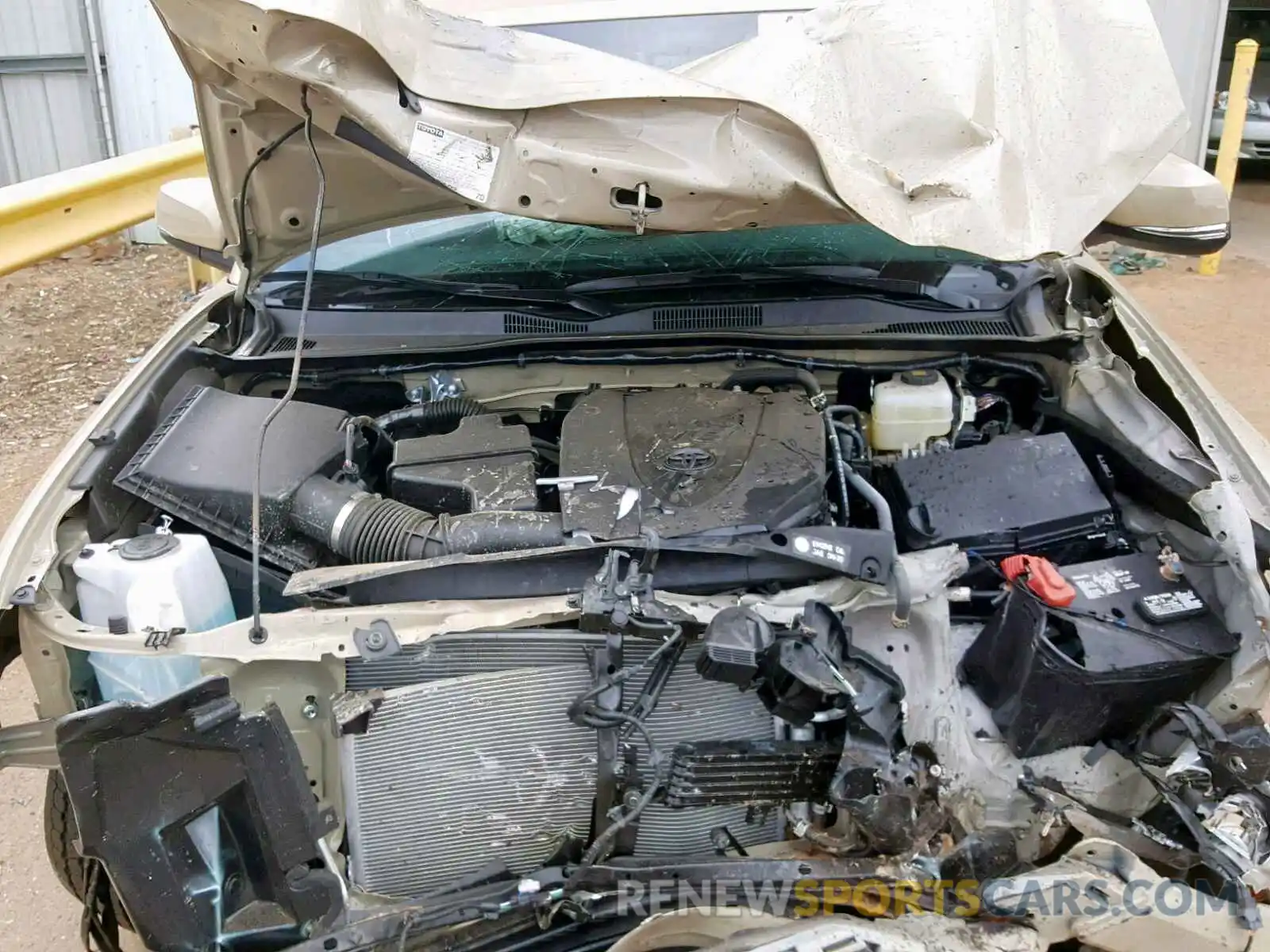 7 Photograph of a damaged car 3TMCZ5AN4KM246673 TOYOTA TACOMA DOU 2019