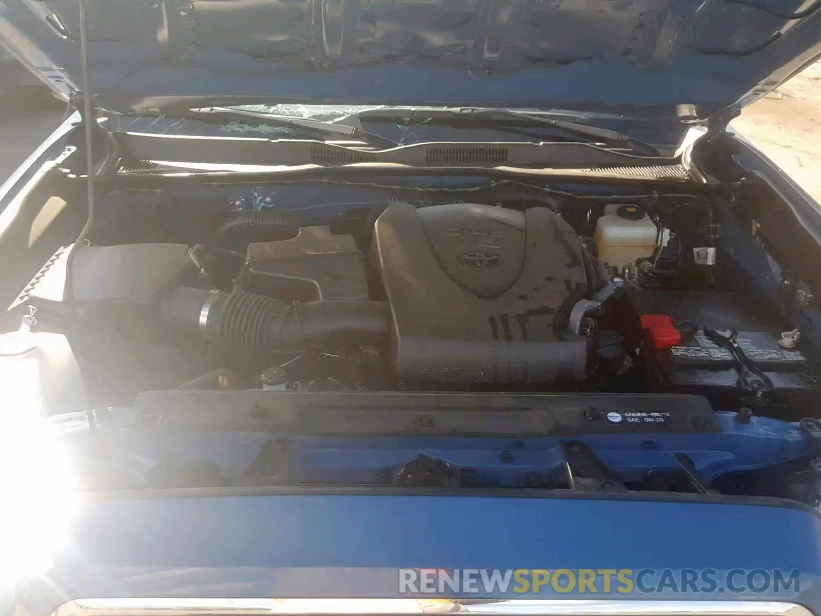 7 Photograph of a damaged car 3TMCZ5AN4KM262145 TOYOTA TACOMA DOU 2019