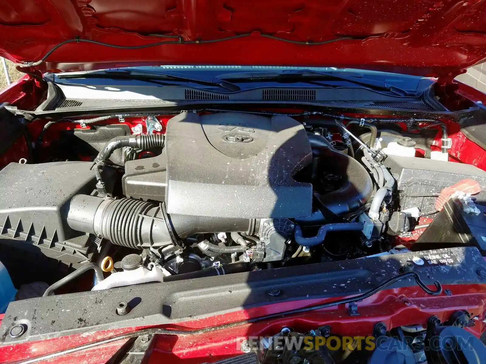 7 Photograph of a damaged car 3TMCZ5AN4KM282864 TOYOTA TACOMA DOU 2019