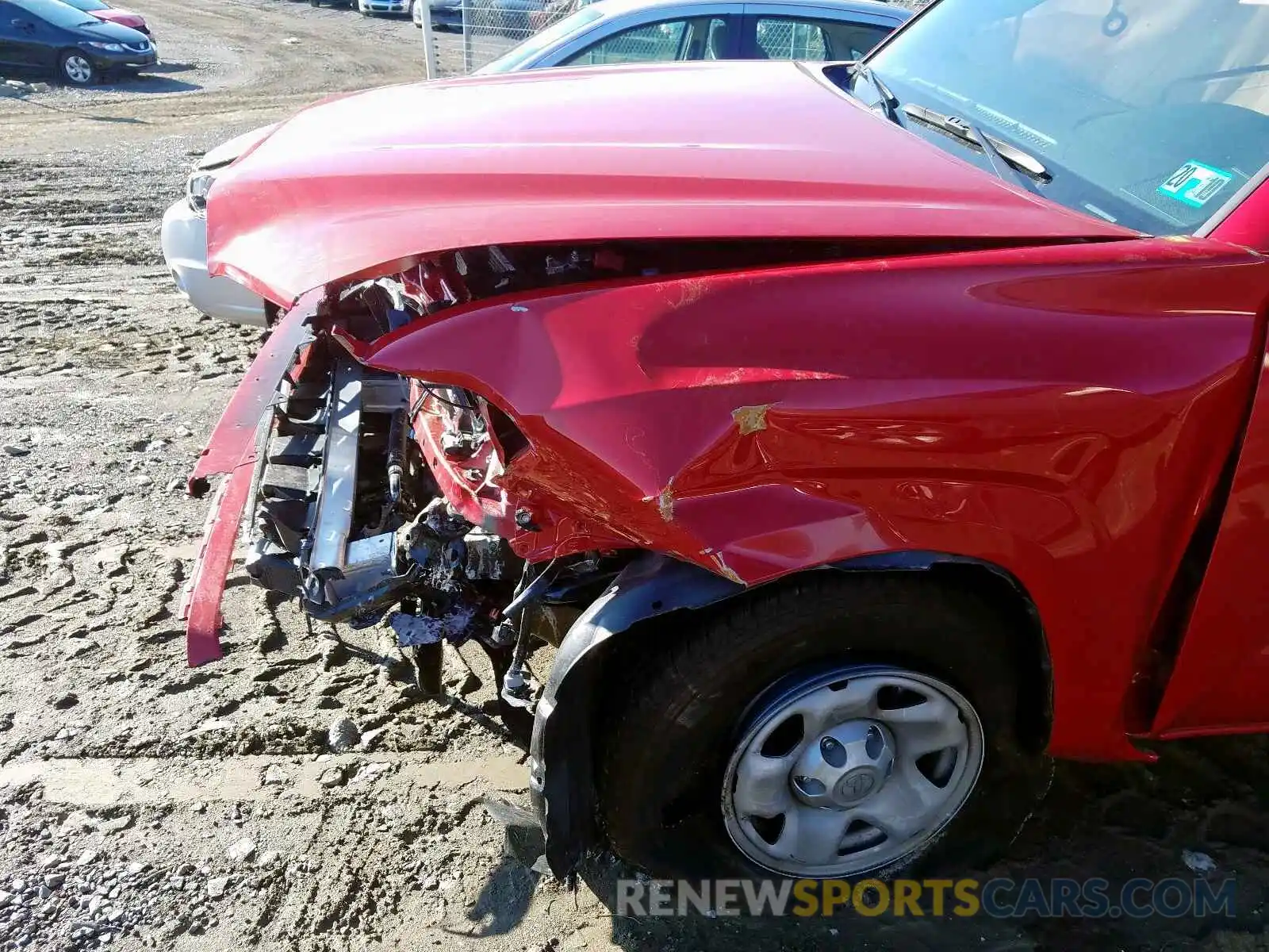 9 Photograph of a damaged car 3TMCZ5AN4KM282864 TOYOTA TACOMA DOU 2019