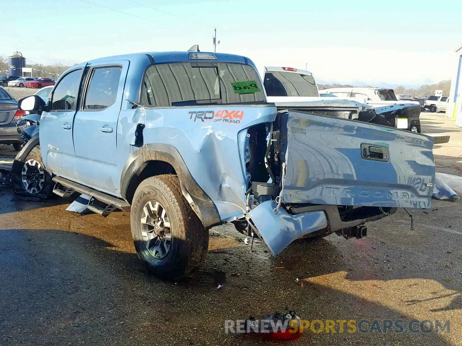 3 Photograph of a damaged car 3TMCZ5AN5KM199220 TOYOTA TACOMA DOU 2019