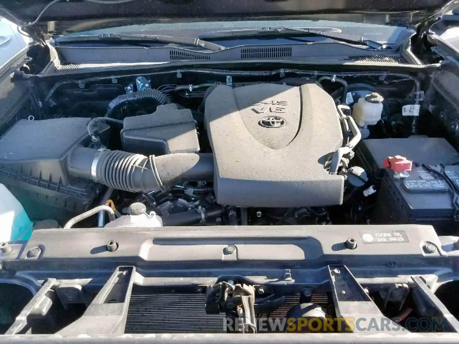 7 Photograph of a damaged car 3TMCZ5AN5KM217960 TOYOTA TACOMA DOU 2019