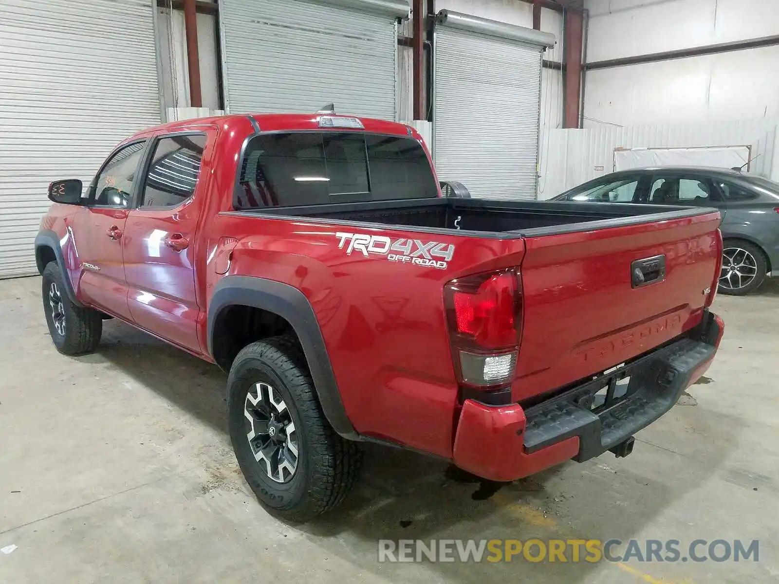 3 Photograph of a damaged car 3TMCZ5AN6KM242740 TOYOTA TACOMA DOU 2019