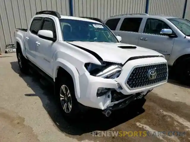 1 Photograph of a damaged car 3TMCZ5AN6KM250207 TOYOTA TACOMA DOU 2019