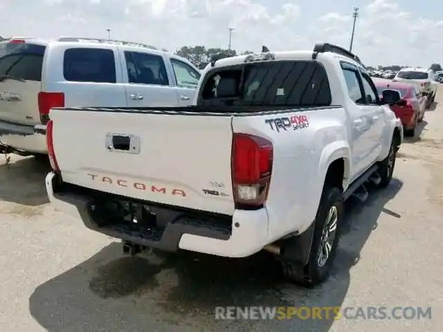 4 Photograph of a damaged car 3TMCZ5AN6KM250207 TOYOTA TACOMA DOU 2019