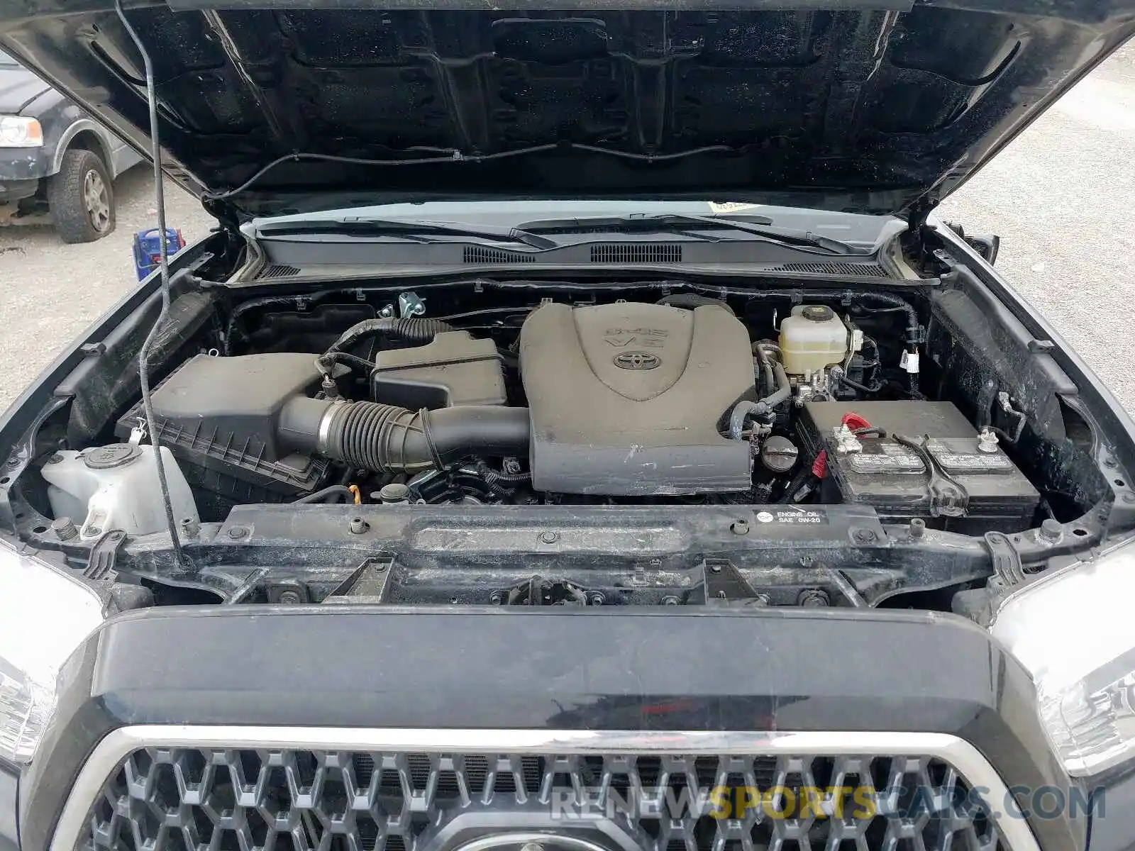 7 Photograph of a damaged car 3TMCZ5AN7KM214493 TOYOTA TACOMA DOU 2019