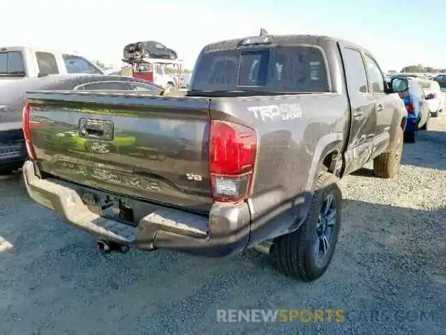 4 Photograph of a damaged car 3TMCZ5AN7KM244125 TOYOTA TACOMA DOU 2019