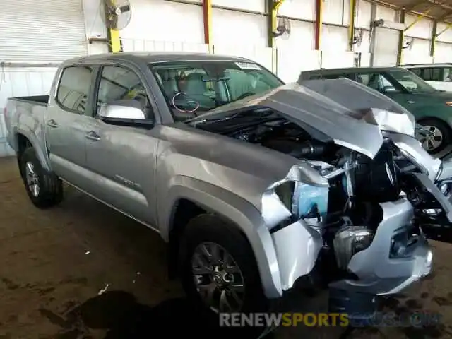 1 Photograph of a damaged car 3TMCZ5AN7KM277626 TOYOTA TACOMA DOU 2019