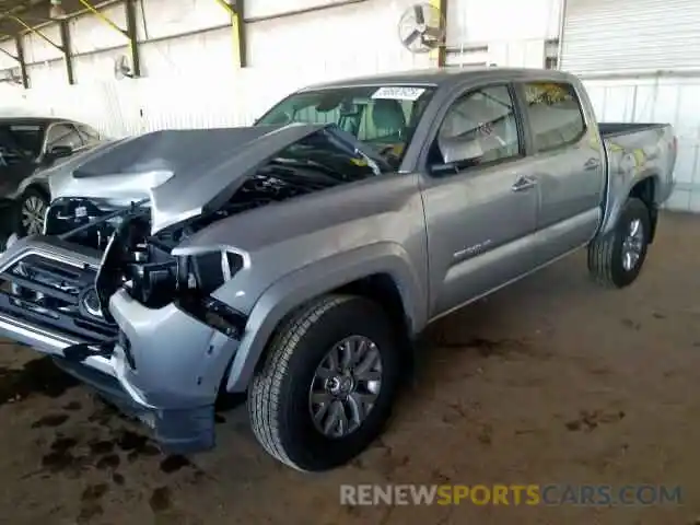 2 Photograph of a damaged car 3TMCZ5AN7KM277626 TOYOTA TACOMA DOU 2019