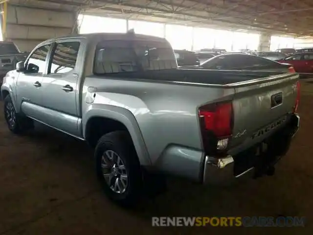 3 Photograph of a damaged car 3TMCZ5AN7KM277626 TOYOTA TACOMA DOU 2019