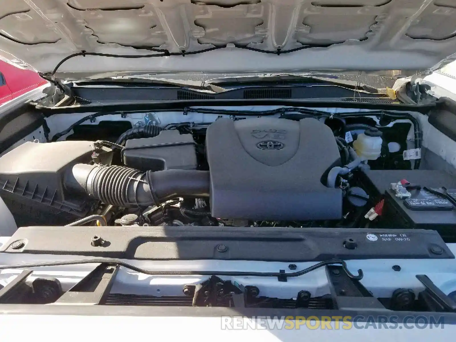 7 Photograph of a damaged car 3TMCZ5AN7KM280512 TOYOTA TACOMA DOU 2019