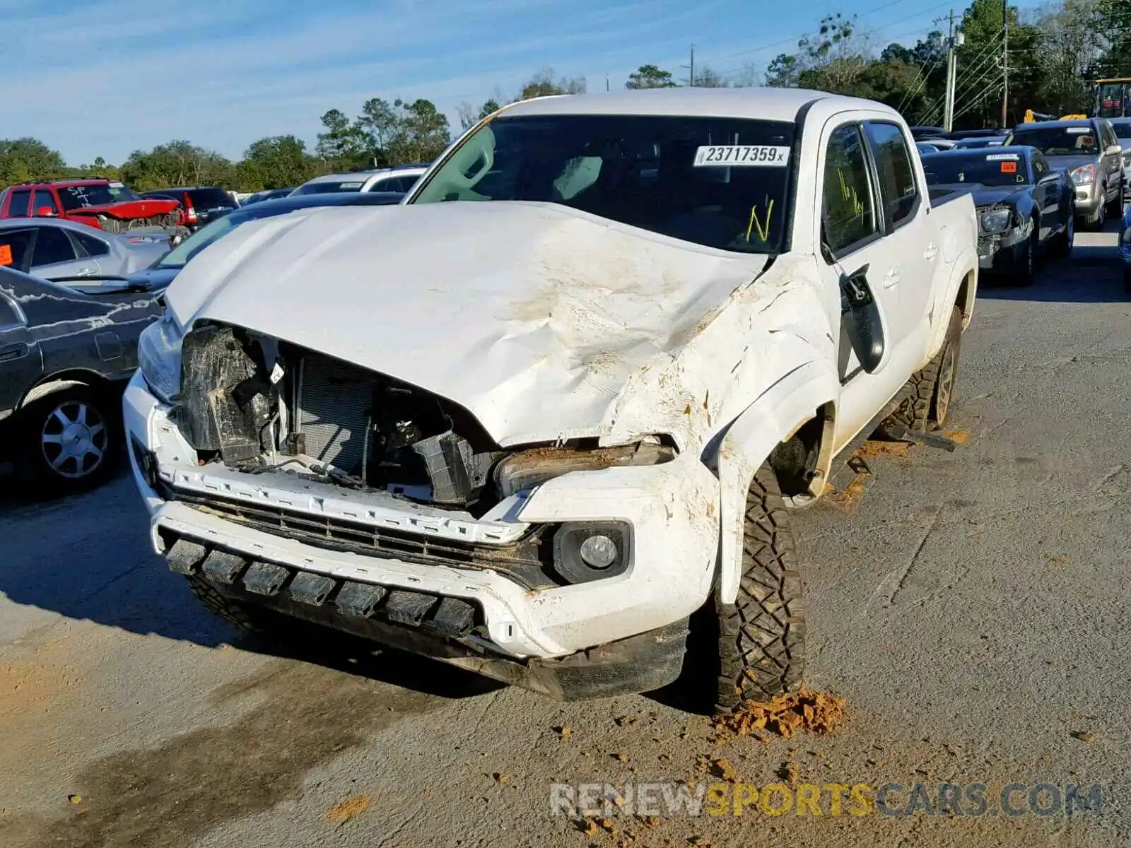 9 Photograph of a damaged car 3TMCZ5AN8KM189426 TOYOTA TACOMA DOU 2019