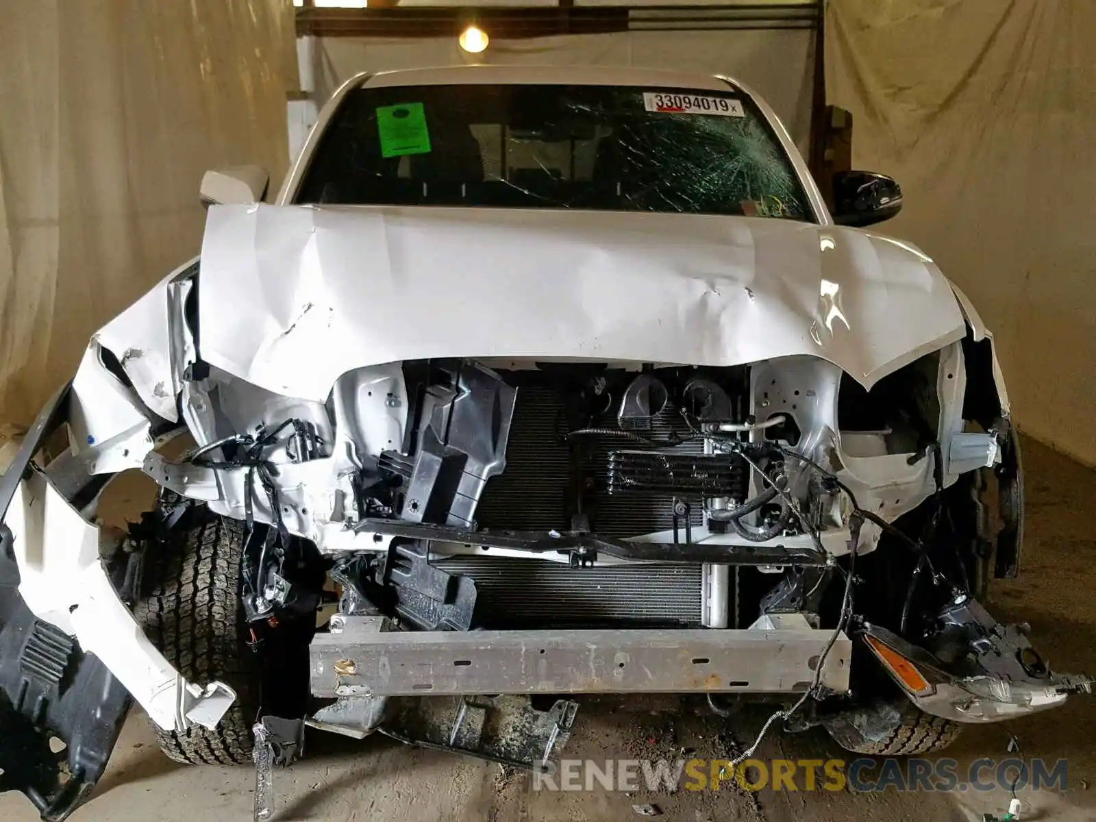 7 Photograph of a damaged car 3TMCZ5AN8KM211067 TOYOTA TACOMA DOU 2019