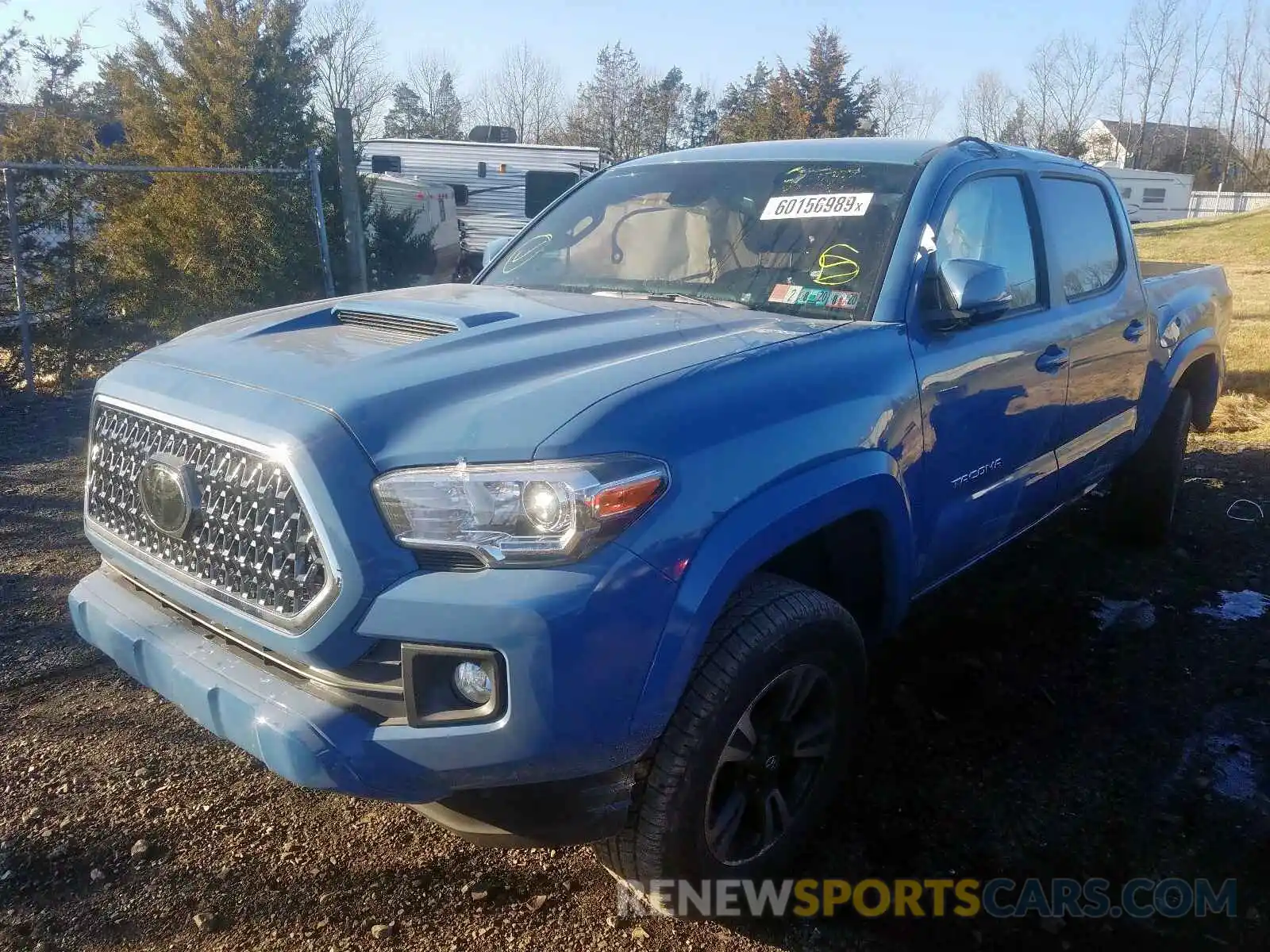 2 Photograph of a damaged car 3TMCZ5AN8KM280390 TOYOTA TACOMA DOU 2019