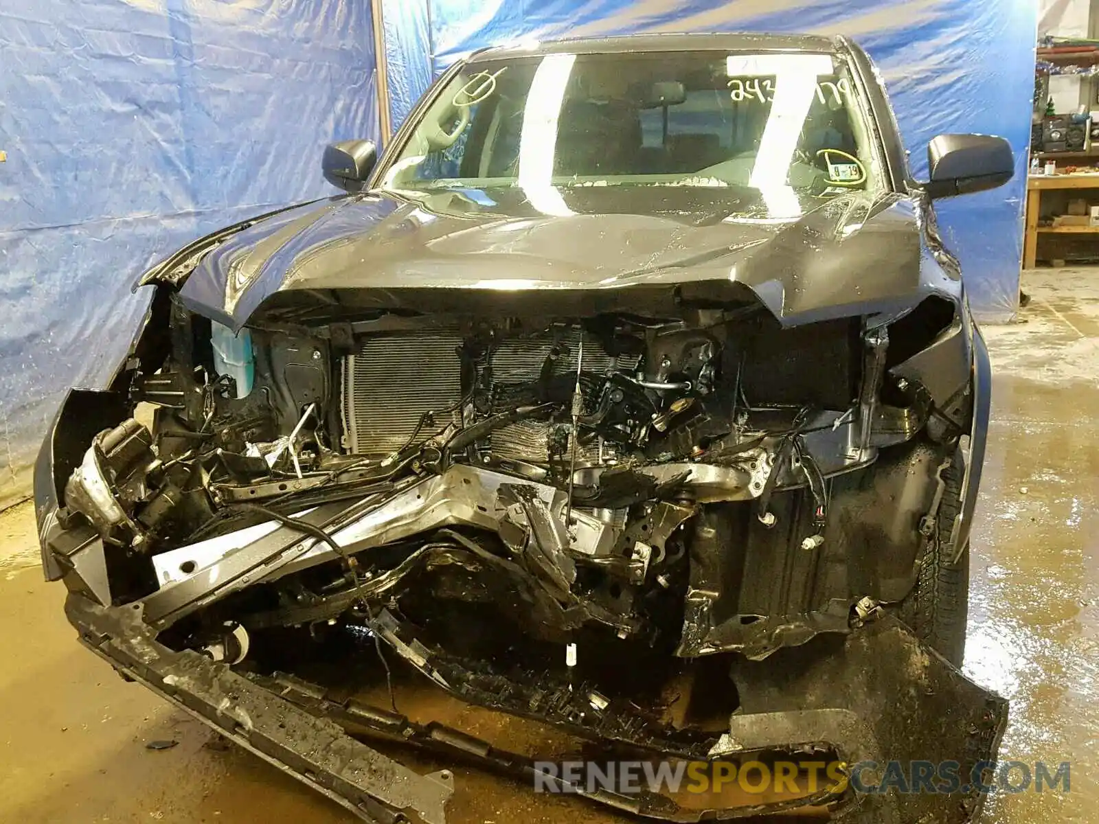 9 Photograph of a damaged car 3TMCZ5AN9KM191542 TOYOTA TACOMA DOU 2019