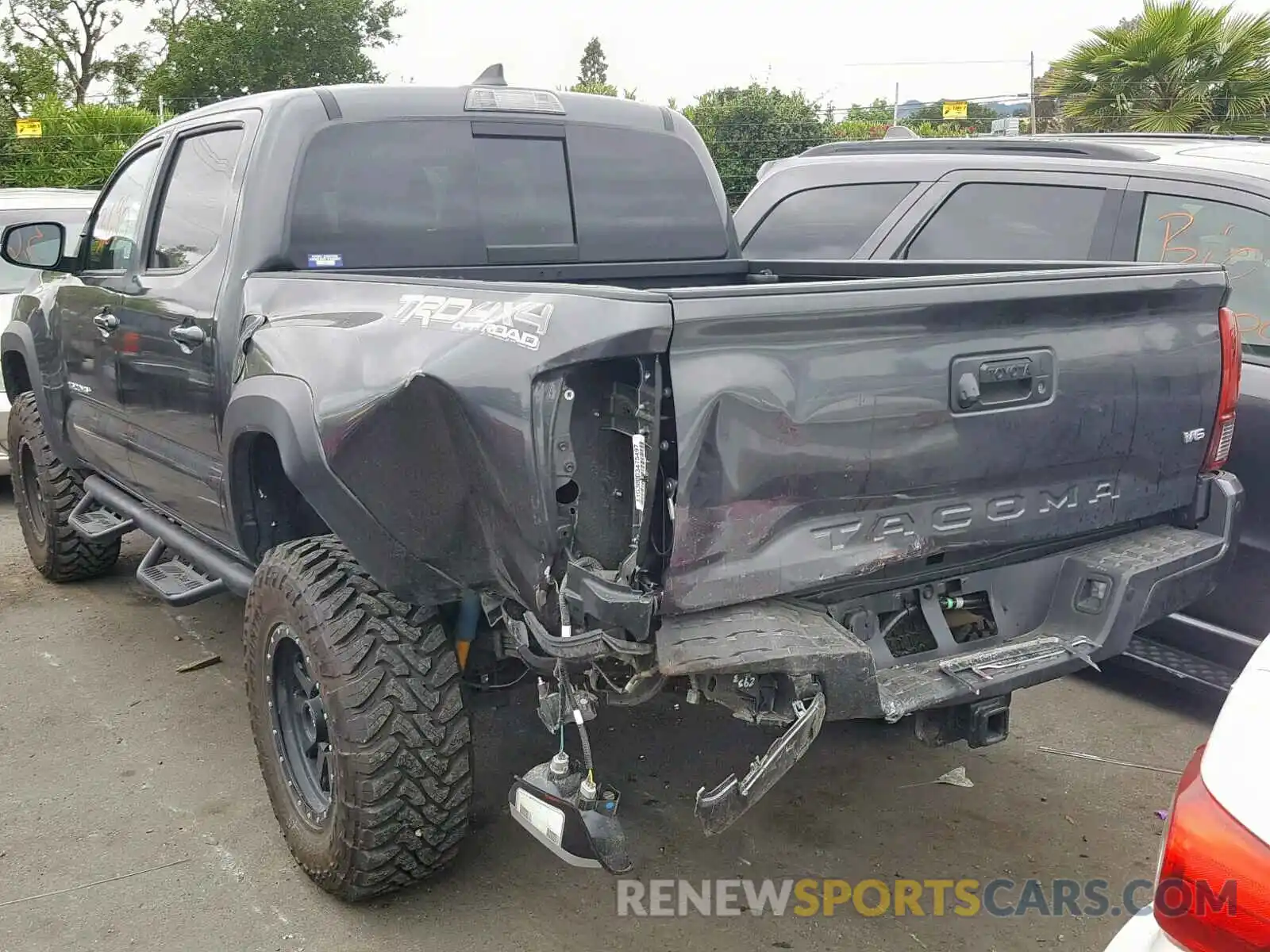 3 Photograph of a damaged car 3TMCZ5AN9KM206251 TOYOTA TACOMA DOU 2019