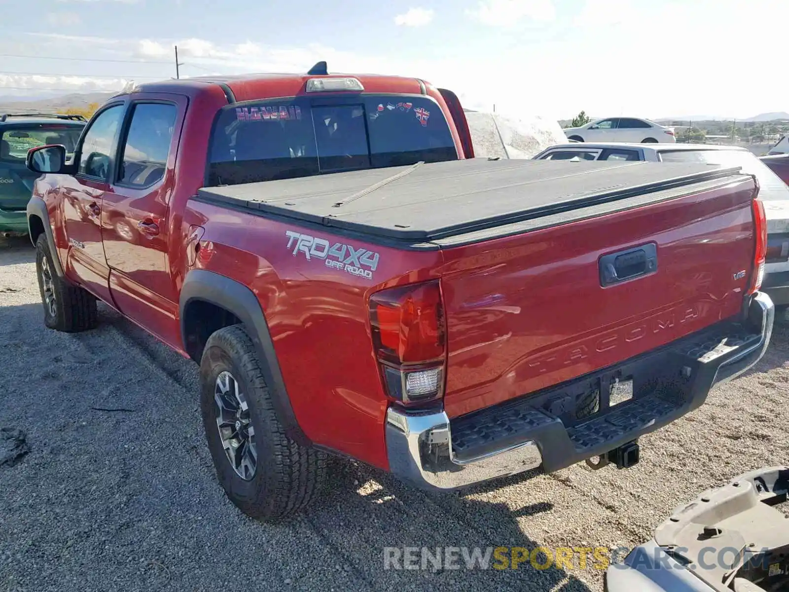 3 Photograph of a damaged car 3TMCZ5AN9KM219842 TOYOTA TACOMA DOU 2019