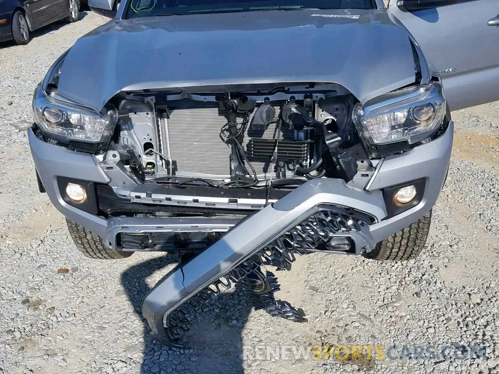 7 Photograph of a damaged car 3TMCZ5ANXKM199035 TOYOTA TACOMA DOU 2019