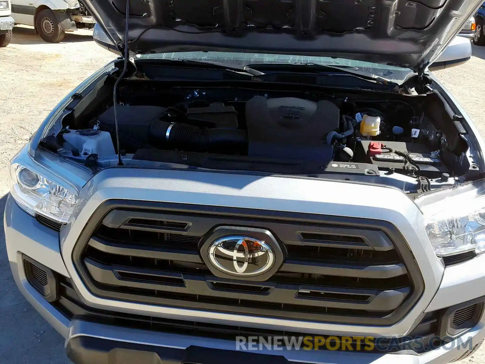 7 Photograph of a damaged car 3TMCZ5ANXKM220420 TOYOTA TACOMA DOU 2019