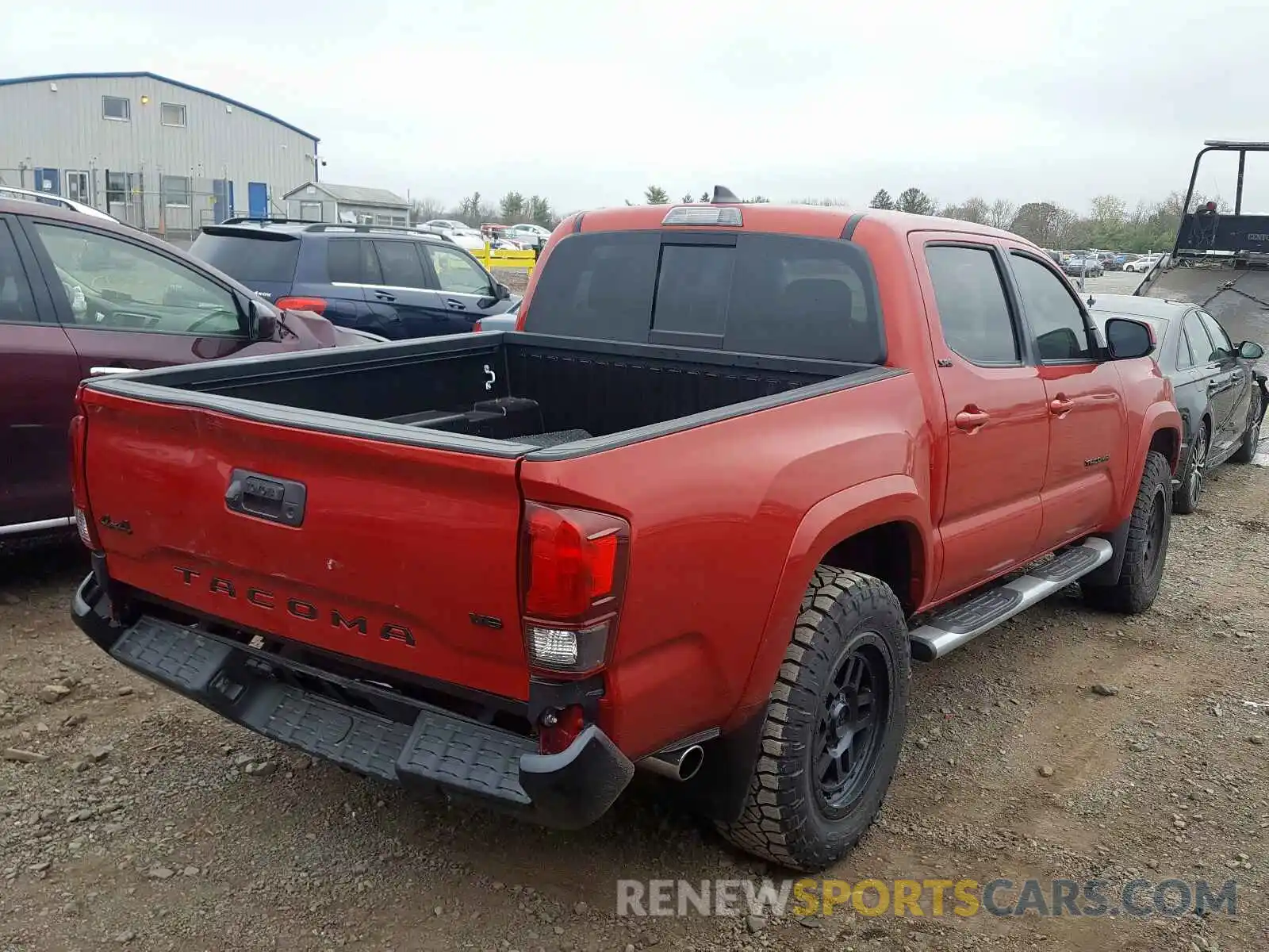 4 Фотография поврежденного автомобиля 3TMCZ5ANXKM222751 TOYOTA TACOMA DOU 2019